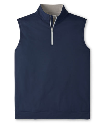 Peter Millar Galway Stretch Terry Quarter-Zip Vest, Men's Big & Tall