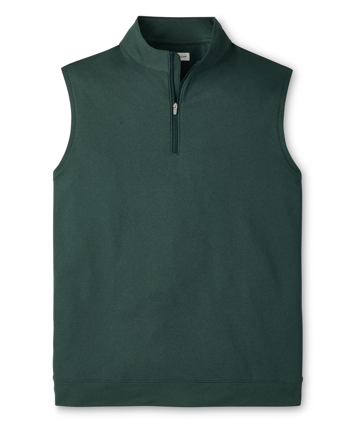 Peter Millar Galway Stretch Terry Quarter-Zip Vest - Pine Brook, Men's Big & Tall