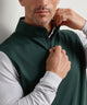 Peter Millar Galway Stretch Terry Quarter-Zip Vest