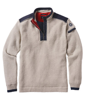 Holebrook Sweden Windproof Cotton Half-Zip Pullover