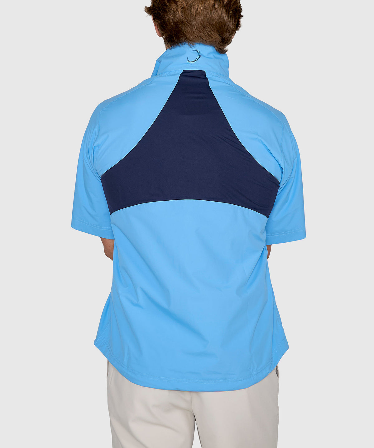 Zero Restriction Half-Sleeve Waterproof Quarter-Zip Jacket, Men's Big & Tall