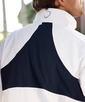 Zero Restriction Half-Sleeve Waterproof Quarter-Zip Jacket