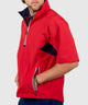 Zero Restriction Half-Sleeve Waterproof Quarter-Zip Jacket
