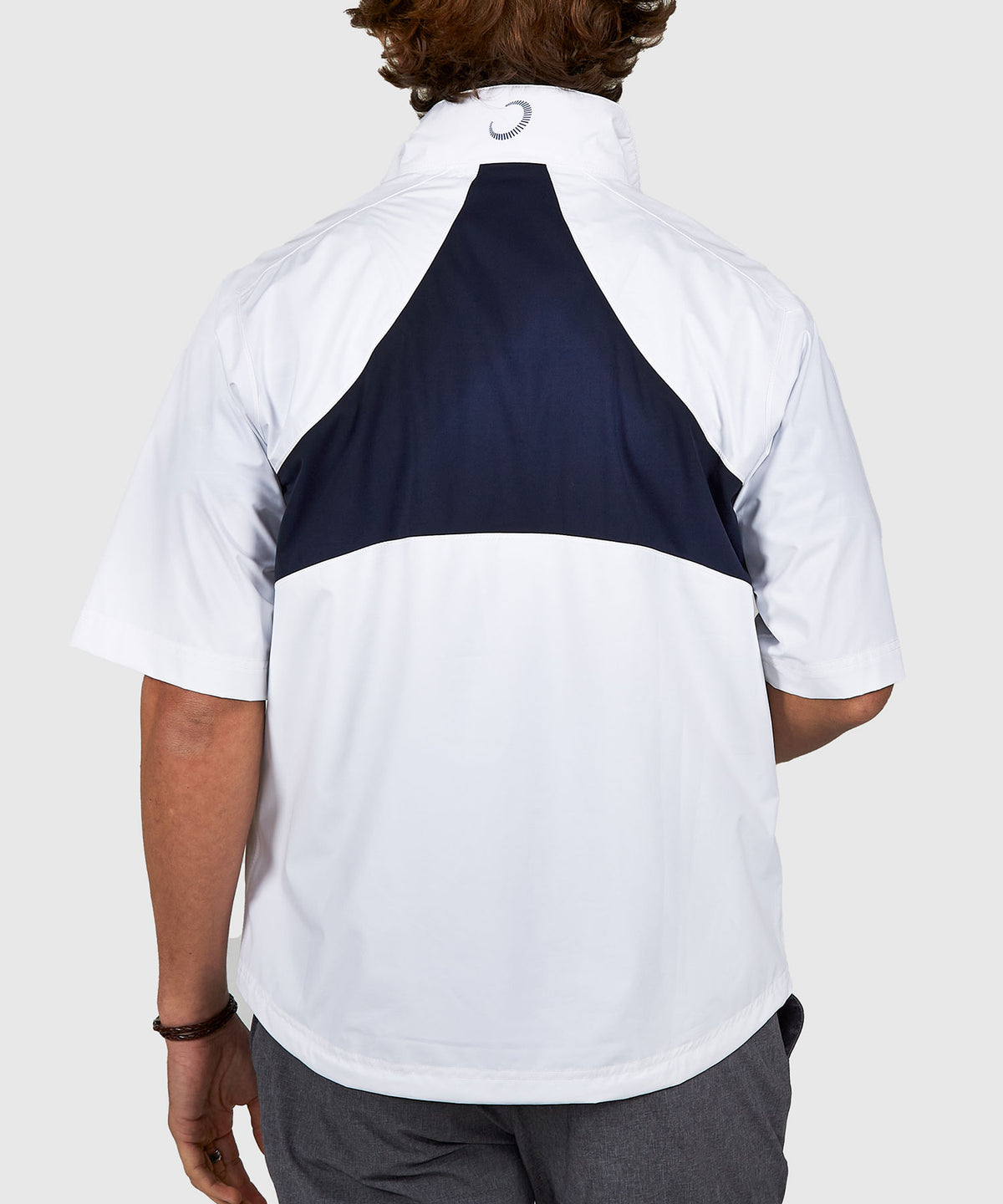 Zero Restriction Half-Sleeve Waterproof Quarter-Zip Jacket, Men's Big & Tall