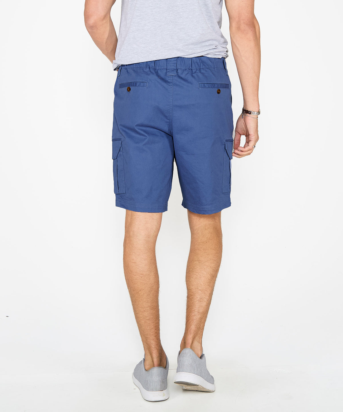 Westport 1989 Stretch Twill Elastic Waist Cargo Shorts, Men's Big & Tall