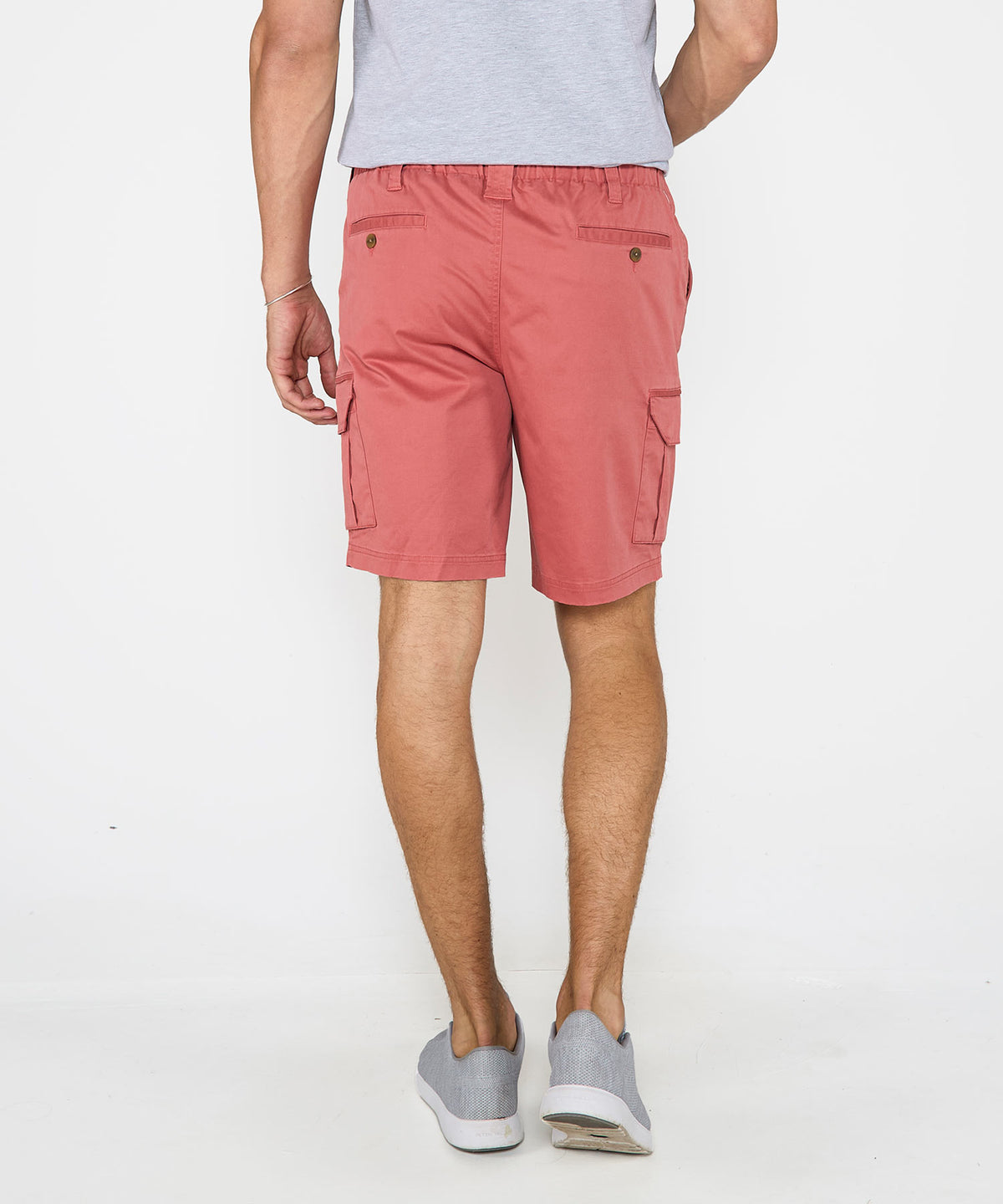Westport 1989 Stretch Twill Elastic Waist Cargo Shorts, Men's Big & Tall