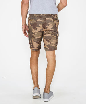 Westport 1989 Stretch Twill Elastic Waist Cargo Shorts