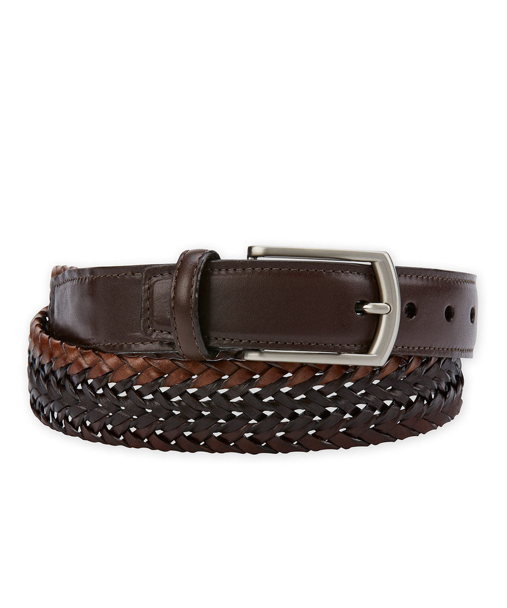 Braided Leather Straight Bling - Stübben