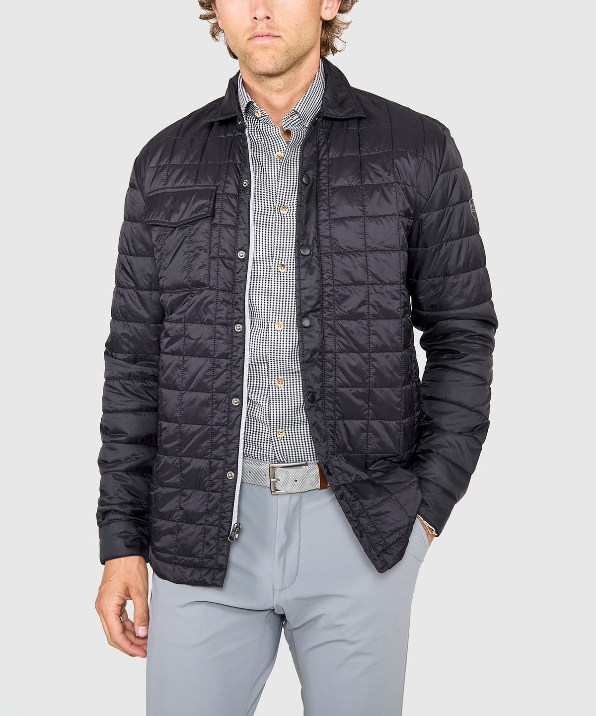 Cutter & Buck Rainier Insulated Shirt Jacket, Men's Big & Tall