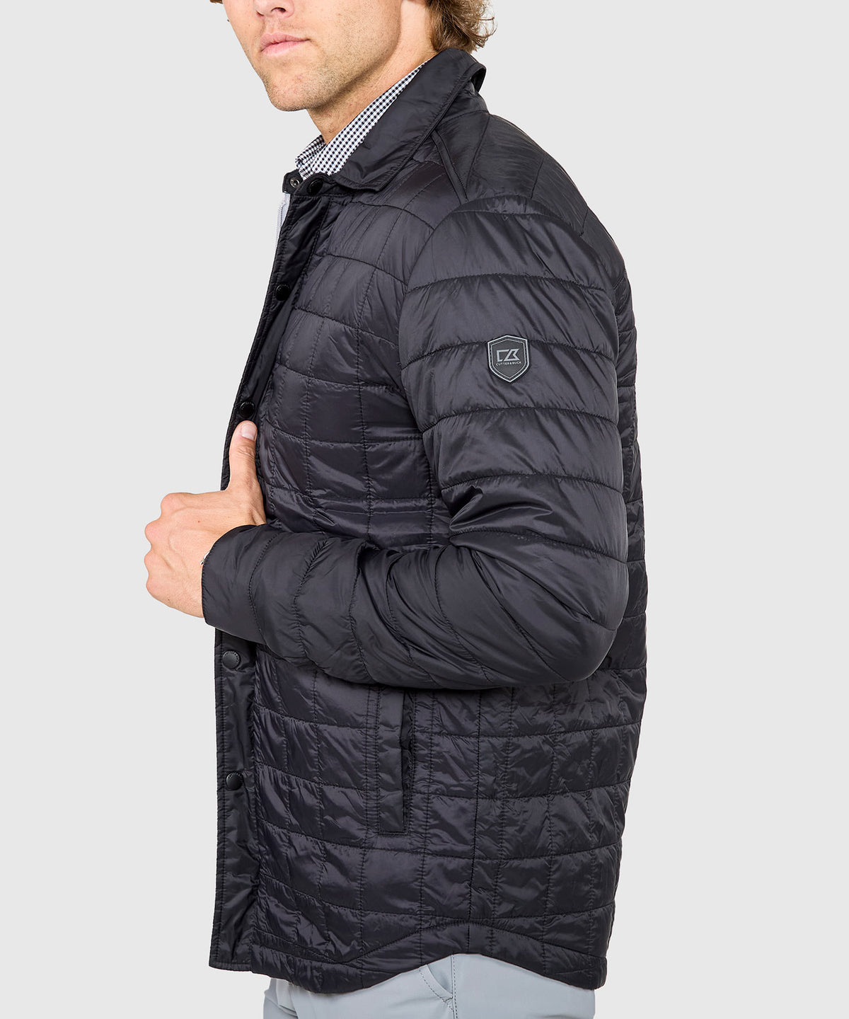 Cutter & Buck Rainier Insulated Shirt Jacket, Men's Big & Tall