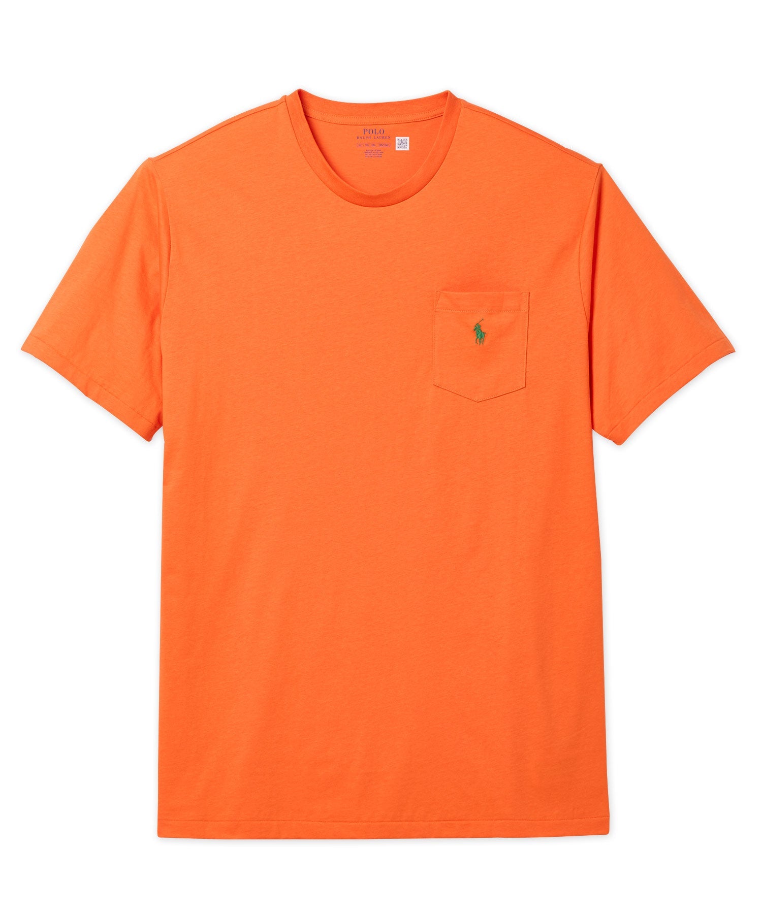Polo Ralph Lauren Big & Tall Solid Pocket Crewneck T-Shirt