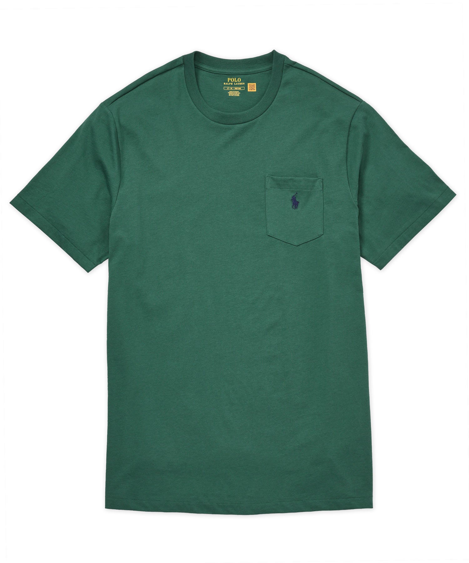 Polo Ralph Lauren Short Sleeve Solid Pocket Crewneck Tee