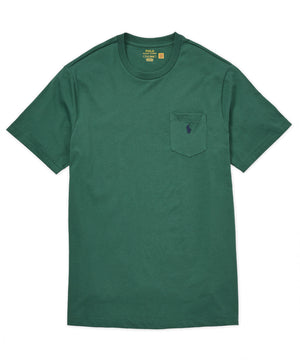 Polo Ralph Lauren Short Sleeve Solid Pocket Crewneck Tee Shirt