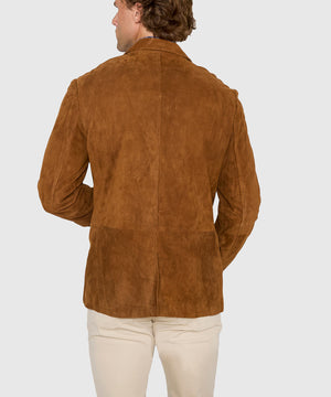 Westport Black Goat Suede Blazer