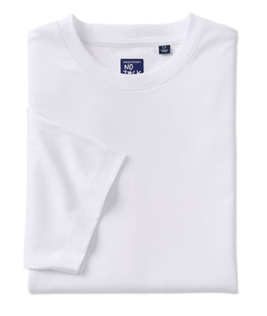 T-shirt a maniche corte in cotone elasticizzato Westport No-Tuck LustreTech