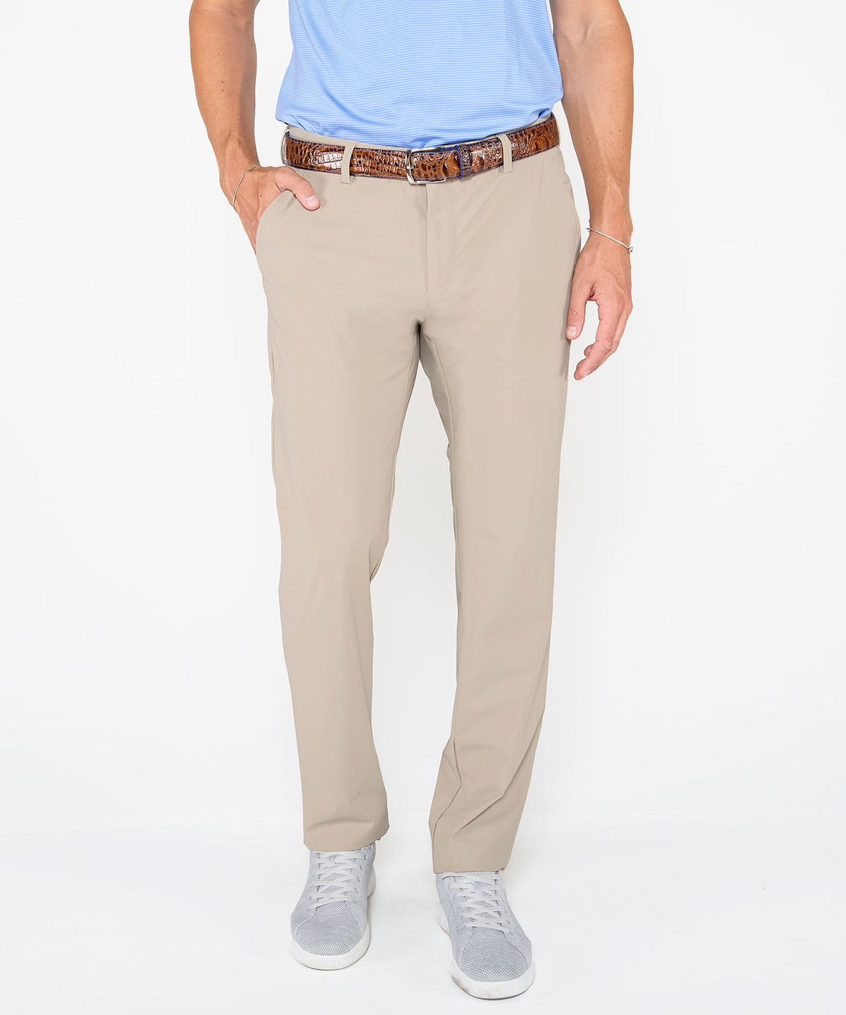 Westport Black Techno Ultimate Gab Stretch Pants, Men's Big & Tall