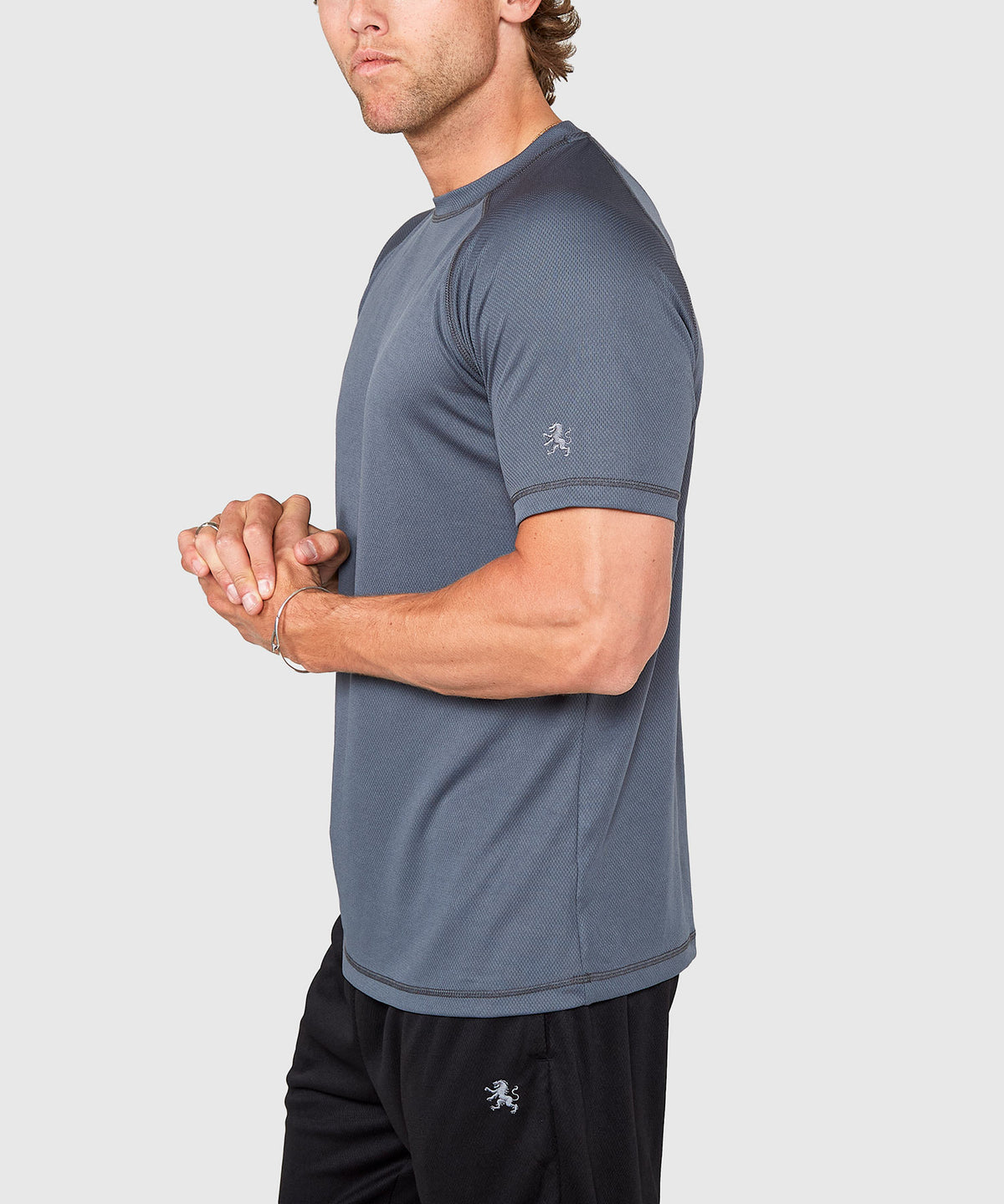 Westport Sport Short Sleeve Workout Tee Shirt, Men's Big & Tall