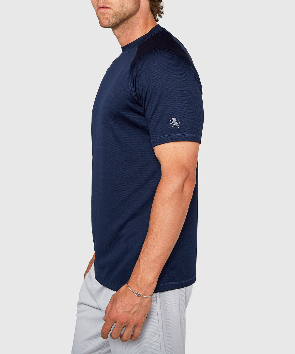 Westport Sport Short Sleeve Workout Tee Shirt, Men's Big & Tall