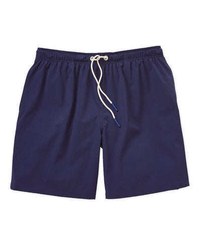 Westport Lifestyle Compo Solid Stretch Swim Trunk, Men's Big & Tall