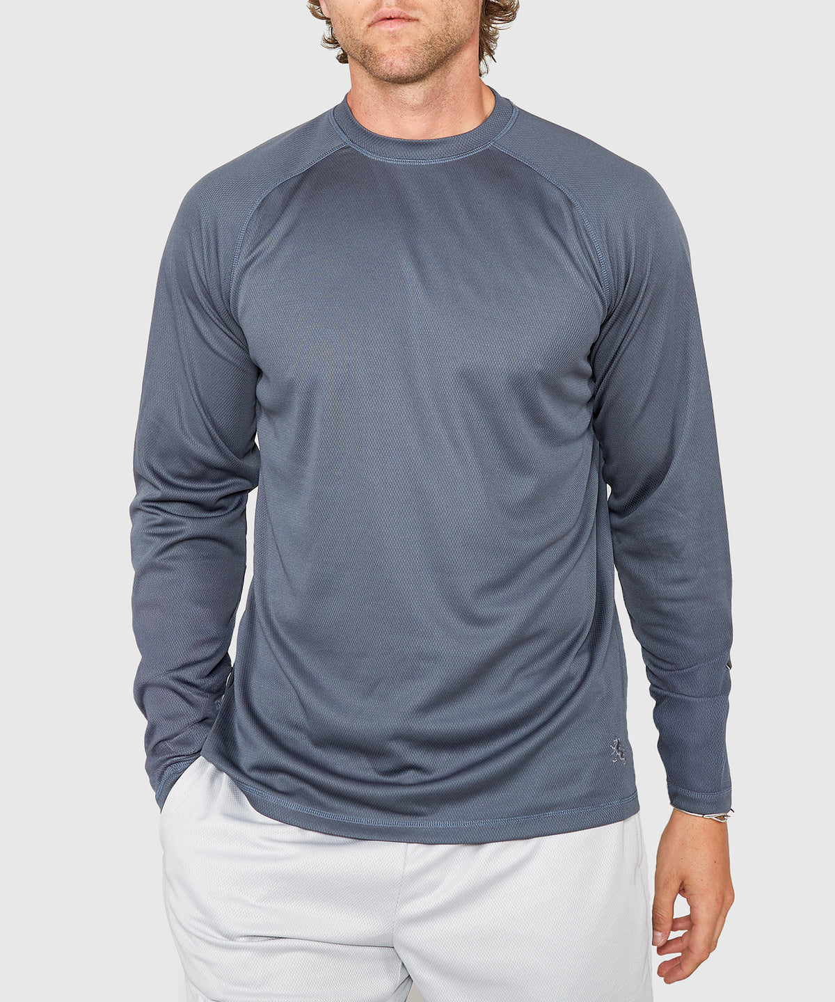 Westport Sport Long Sleeve Workout Tee, Men's Big & Tall