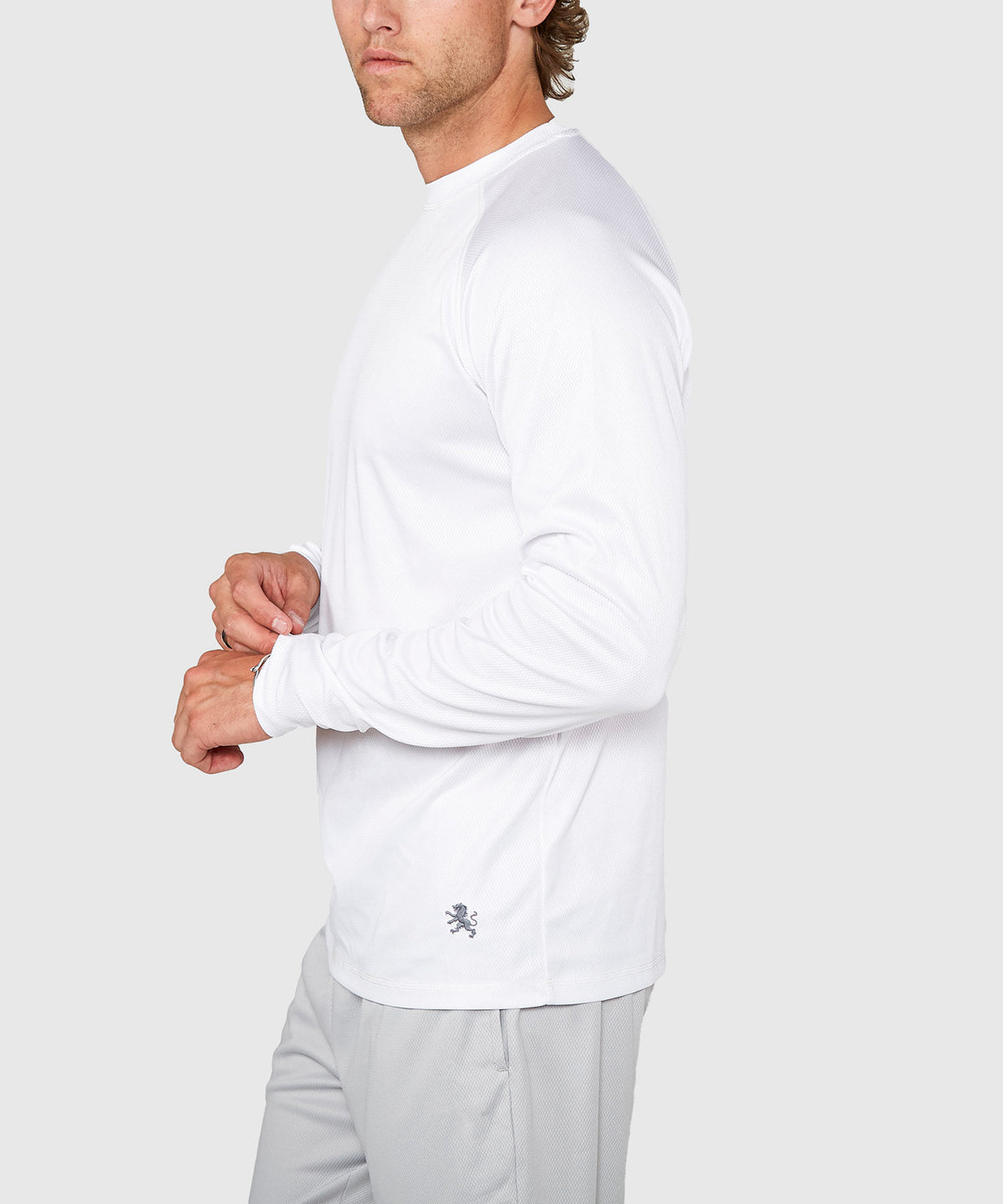Westport Sport Long Sleeve Workout Tee, Men's Big & Tall