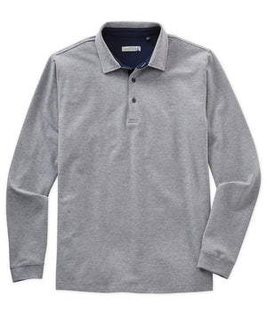 Westport Lifestyle Contrast Trim Stretch Pique Polo Shirt