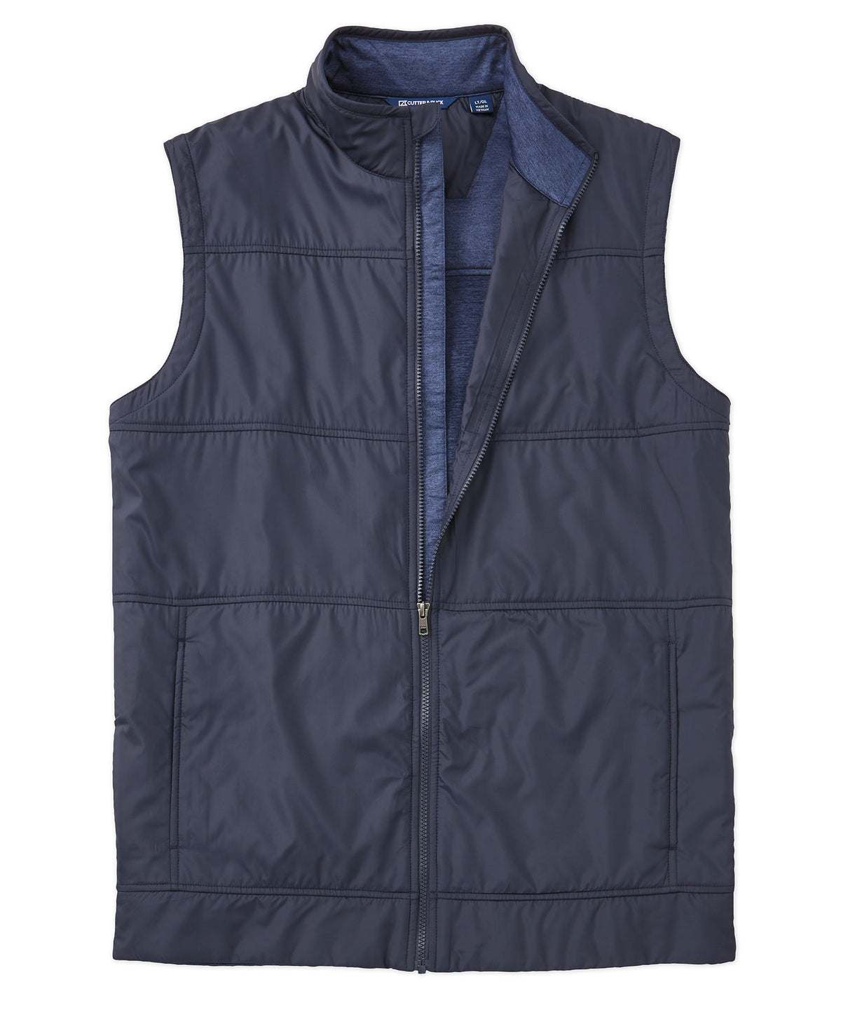 Cutter & Buck Stealth Hybrid Full-Zip Vest, Men's Big & Tall