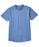Westport No-Tuck Stretch Crew Tee Shirt - Blue