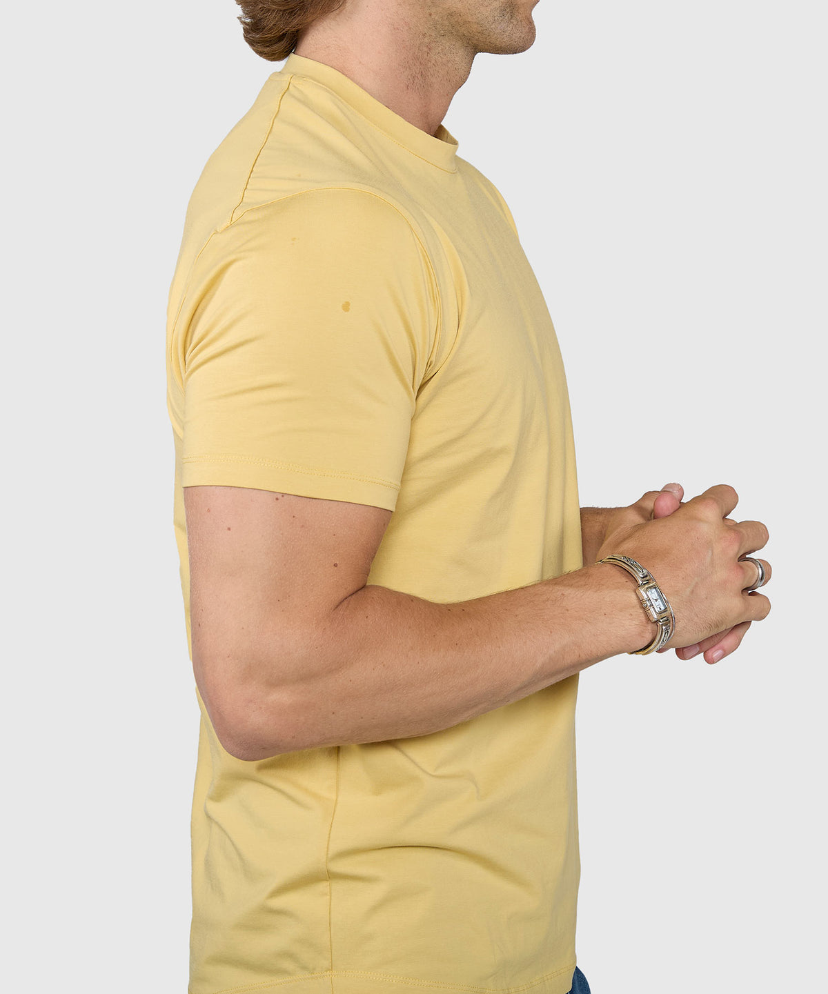 Westport No-Tuck Stretch Crew Tee Shirt, Men's Big & Tall