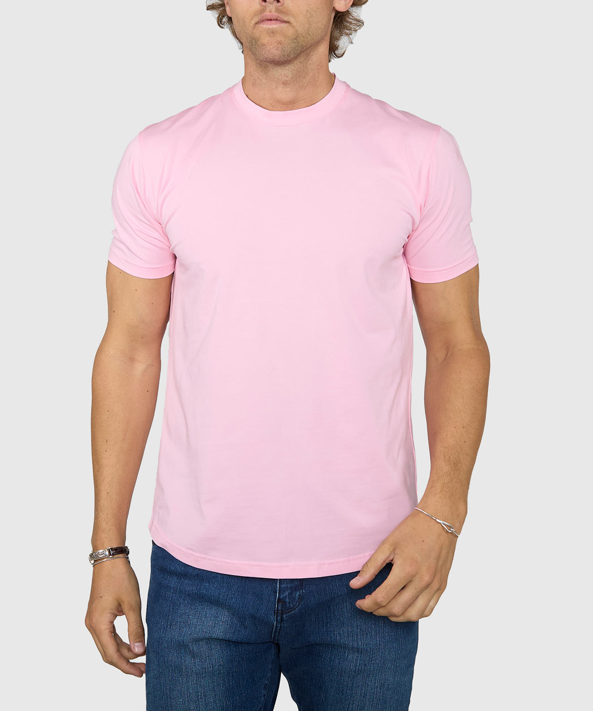 Westport No-Tuck Stretch Crew Tee Shirt, Men's Big & Tall