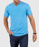 Westport No-Tuck Stretch V-neck Tee Shirt