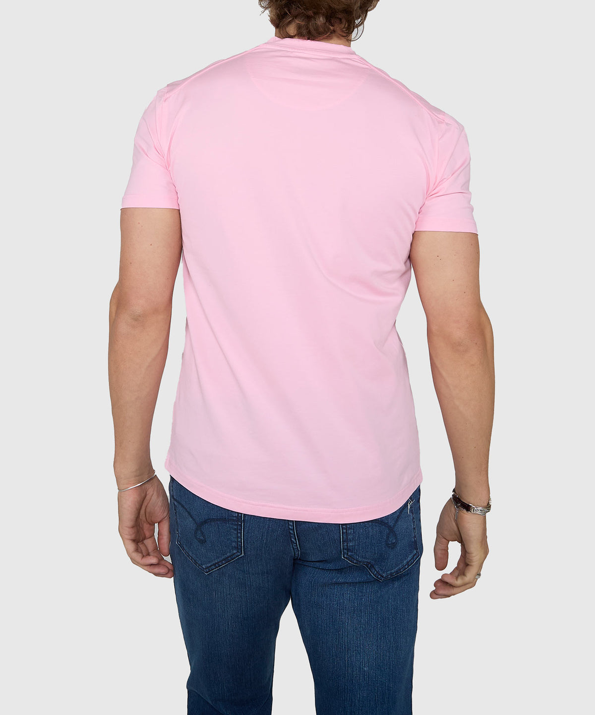 Westport No-Tuck Stretch V-neck Tee Shirt, Men's Big & Tall