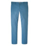 Raleigh performance pant in teal-blue, zip fly, side pockets, belt loops - Rainfall