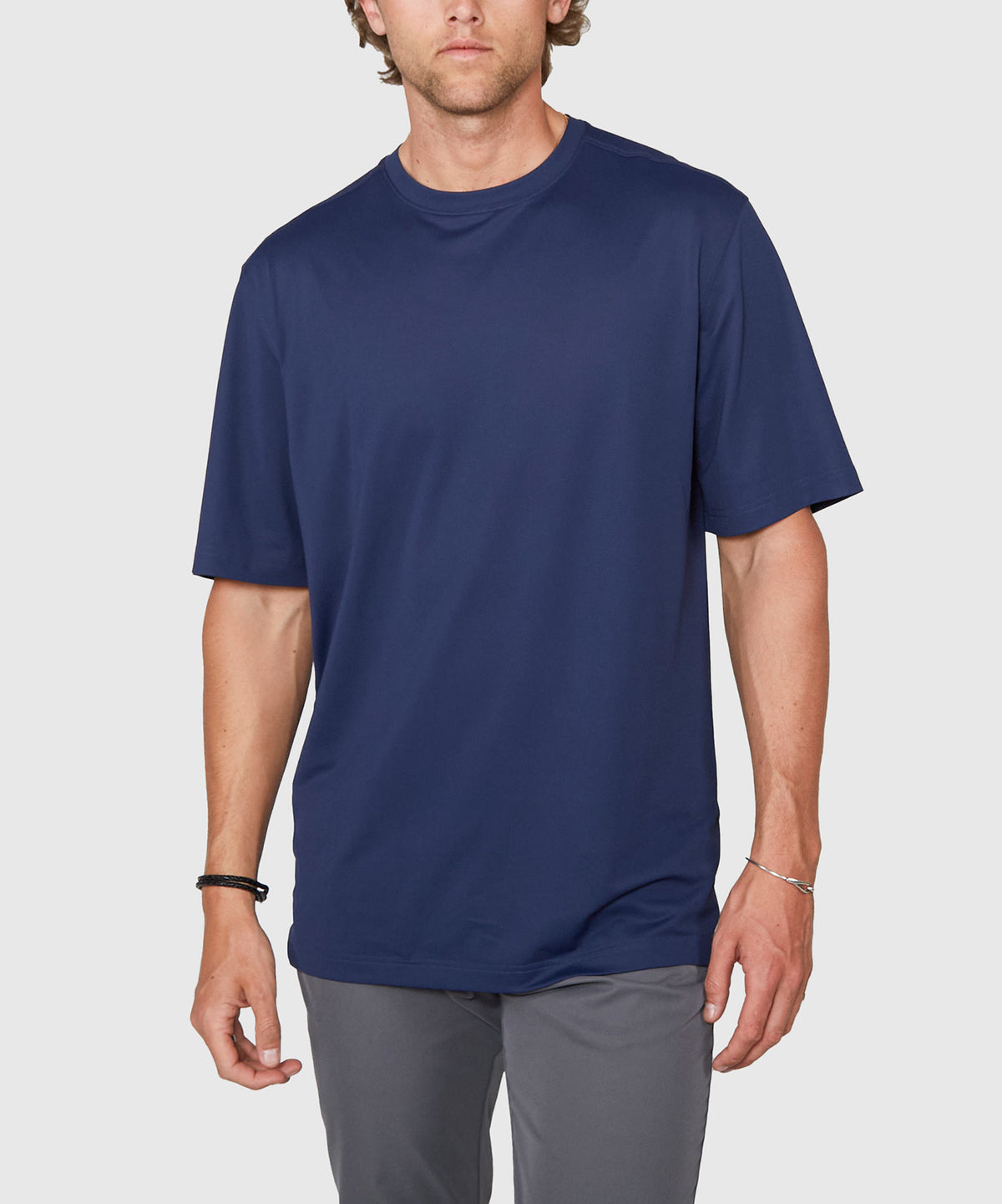 Peter Millar Mesh Crew T-Shirt, Men's Big & Tall