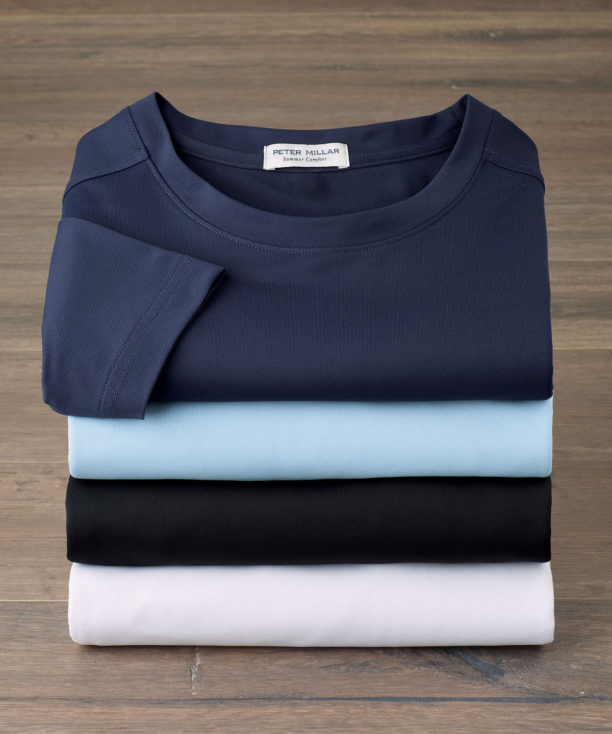Peter Millar Mesh Crew T-Shirt, Men's Big & Tall