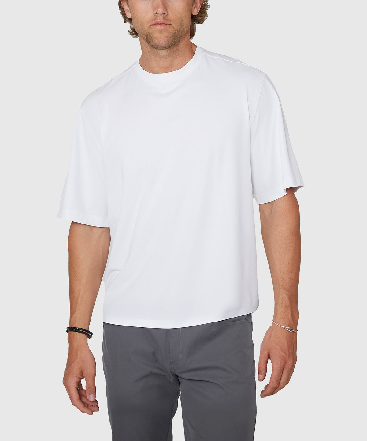 Peter Millar Mesh Crew T-Shirt, Men's Big & Tall