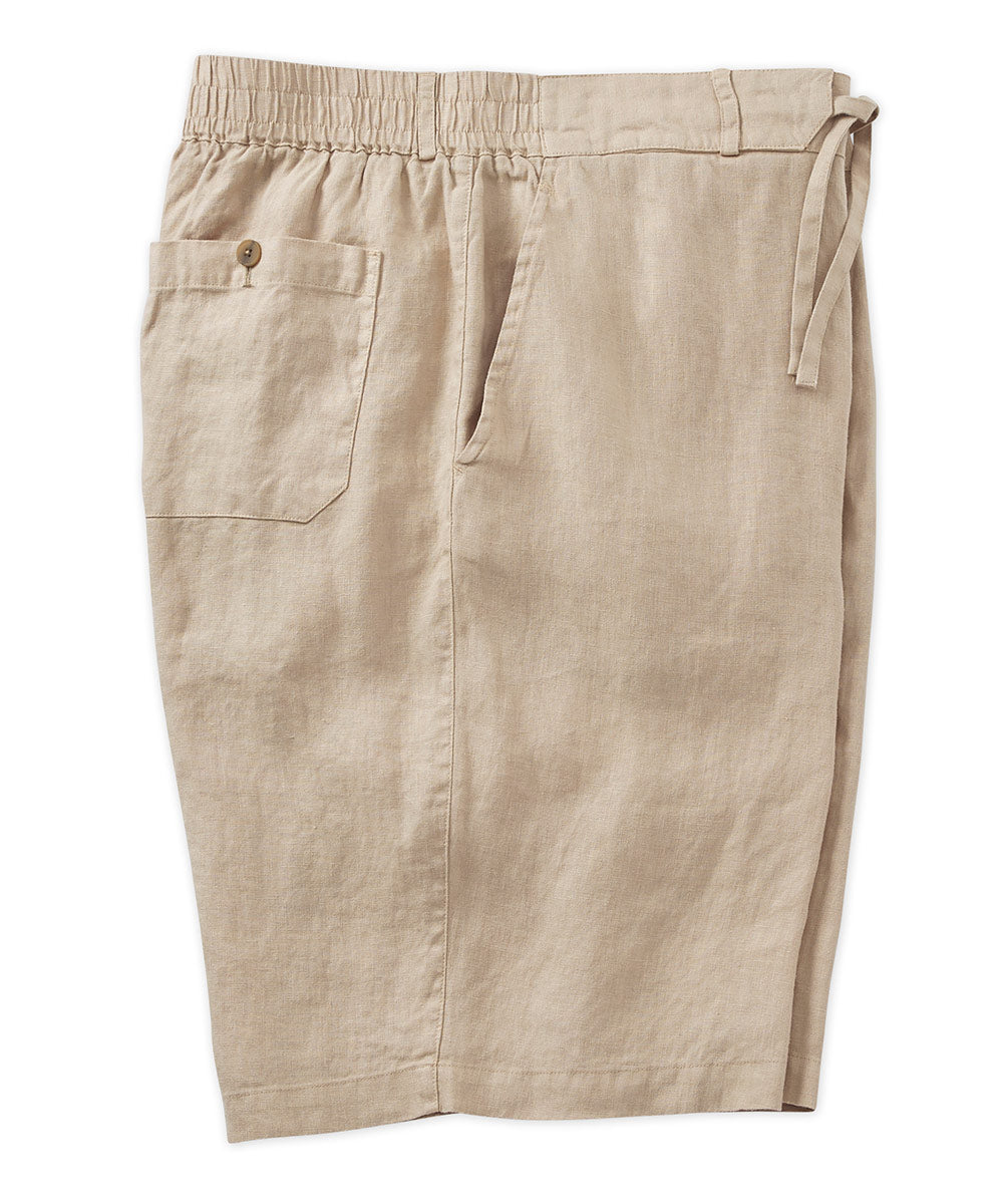 Westport Black Southport Linen Drawcord Short