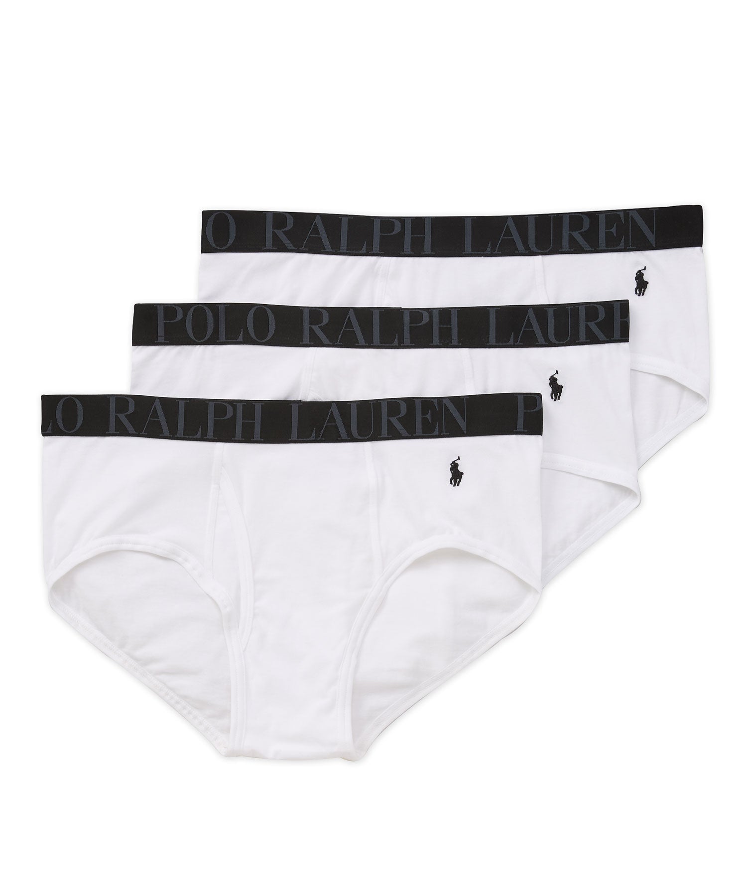 【関税&送料込】Polo Ralph Lauren Underwear White Polo Ralph Lauren 3 Pack Briefs - White – Pants & Socks