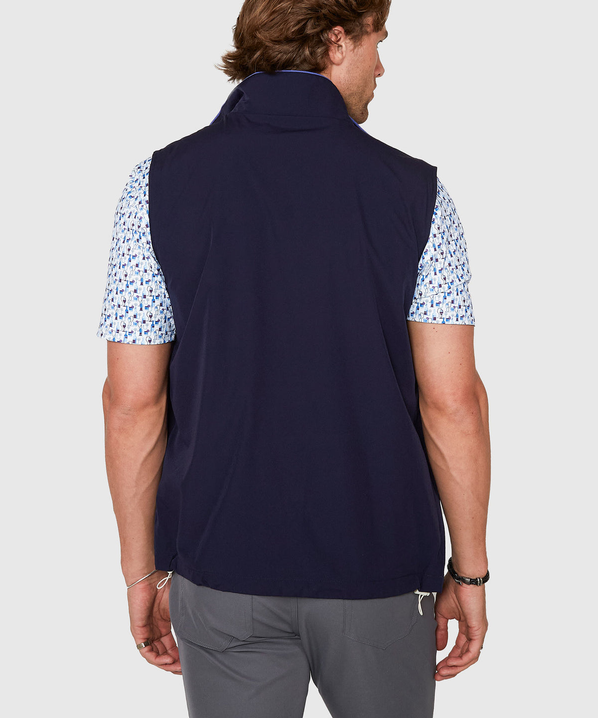 Westport Lifestyle Full Zip Stretch Lined Vest, Men's Big & Tall