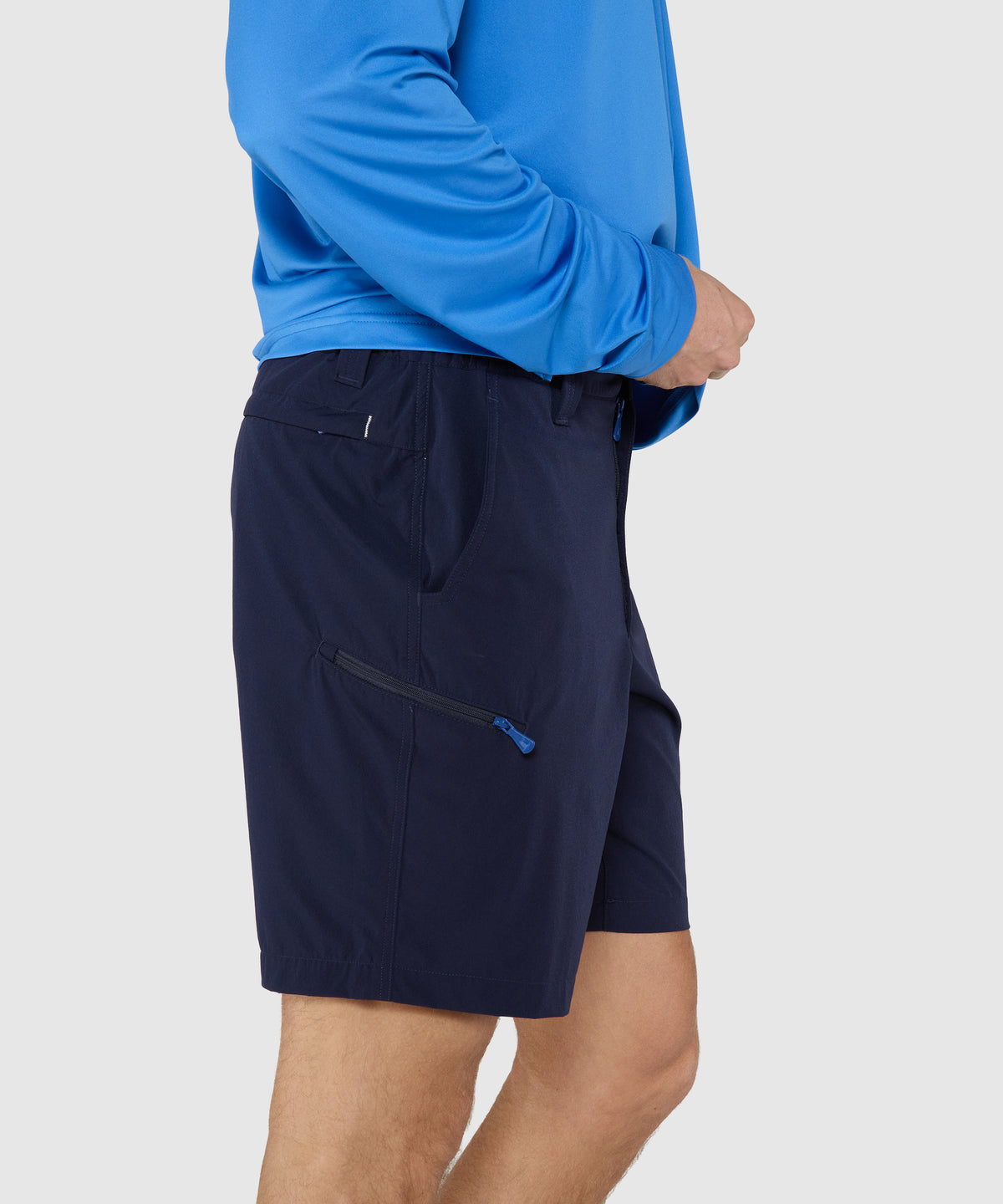 Westport Lifestyle Black Rock Adventure Short with Zipper Cargo Pocket, Men's Big & Tall