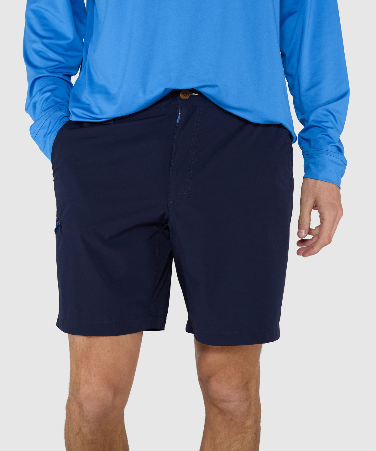 Westport Lifestyle Black Rock Adventure Short with Zipper Cargo Pocket, Men's Big & Tall