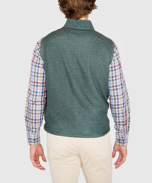 Westport Lifestyle Melange Quarter-Zip Vest