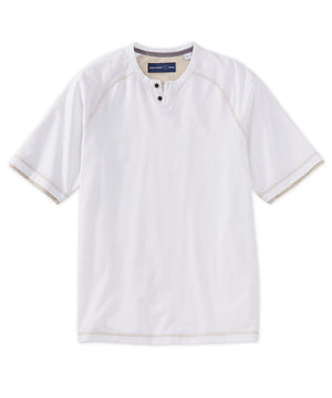 Westport 1989 Short Sleeve Notch Henley Tee Shirt