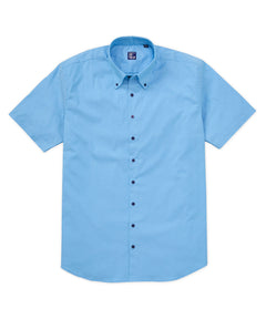 Westport No-Tuck Big & Tall Short Sleeve Stretch Oxford Shirt
