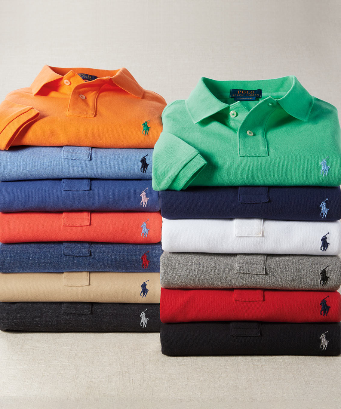 Polo Ralph Lauren classica manica corta in rete piqué, Men's Big & Tall