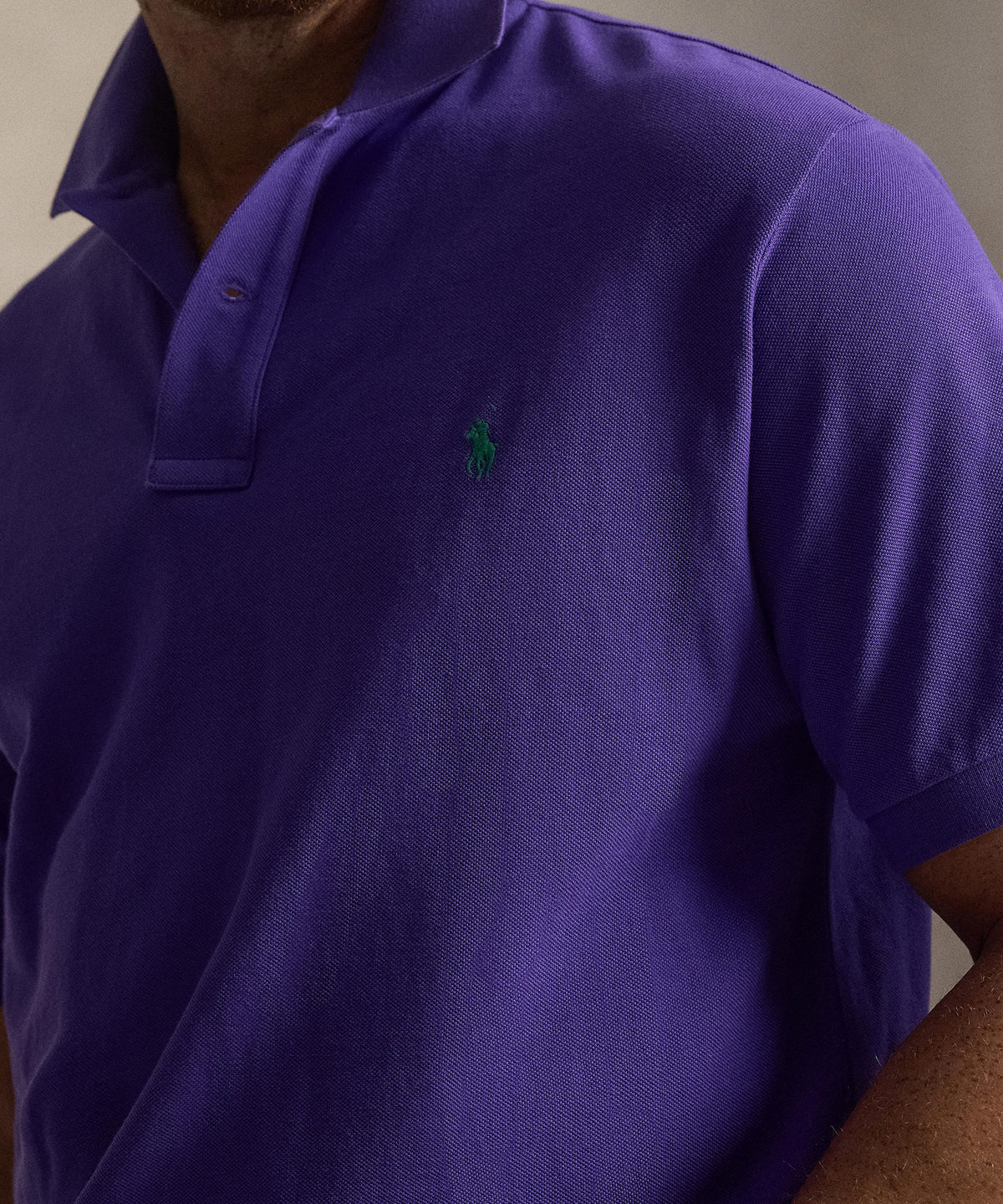 Polo Ralph Lauren Short Sleeve Classic Pique Mesh Polo Shirt, Men's Big & Tall