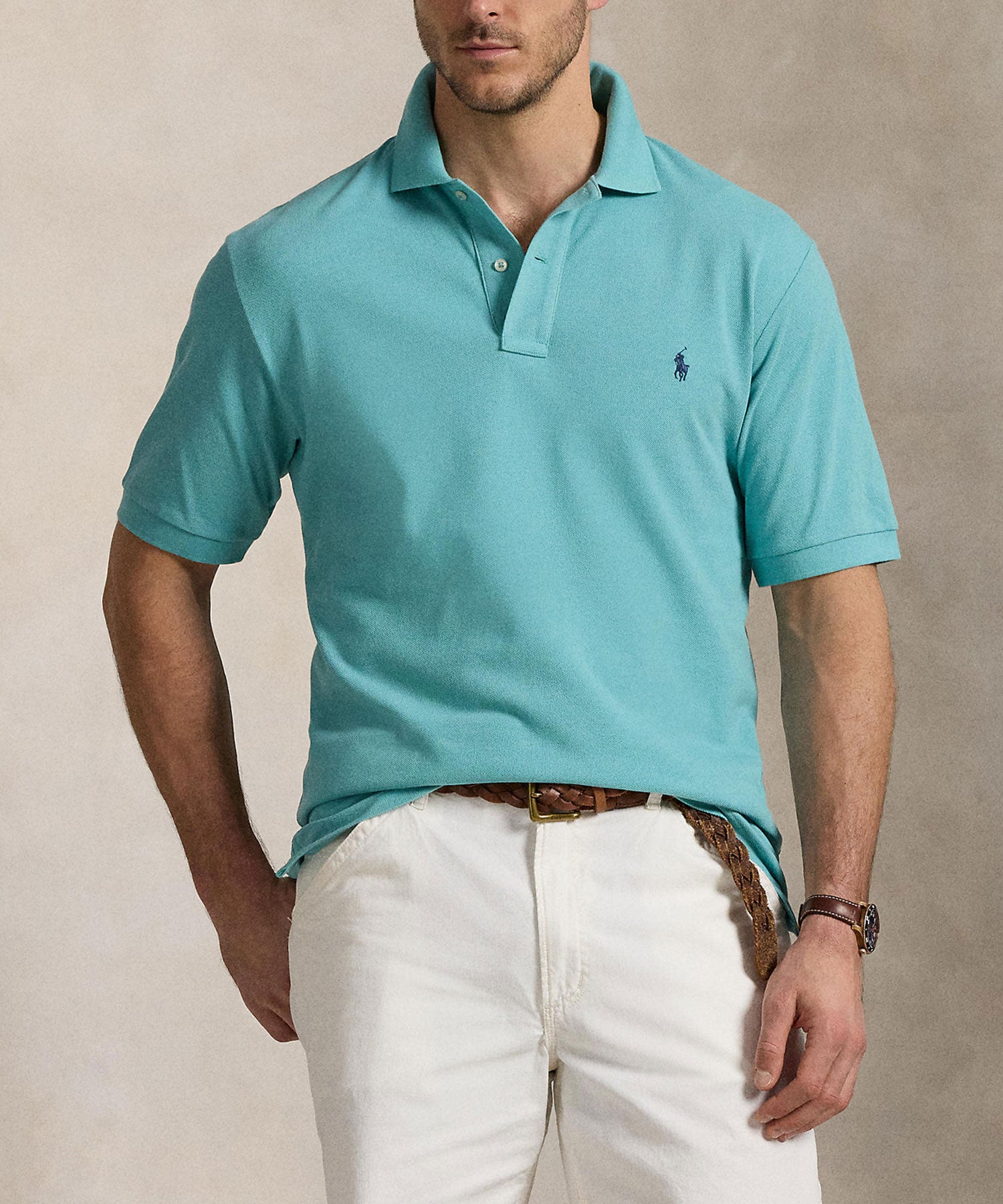Polo Ralph Lauren Big & Tall Classic Polo Shirt - Dune