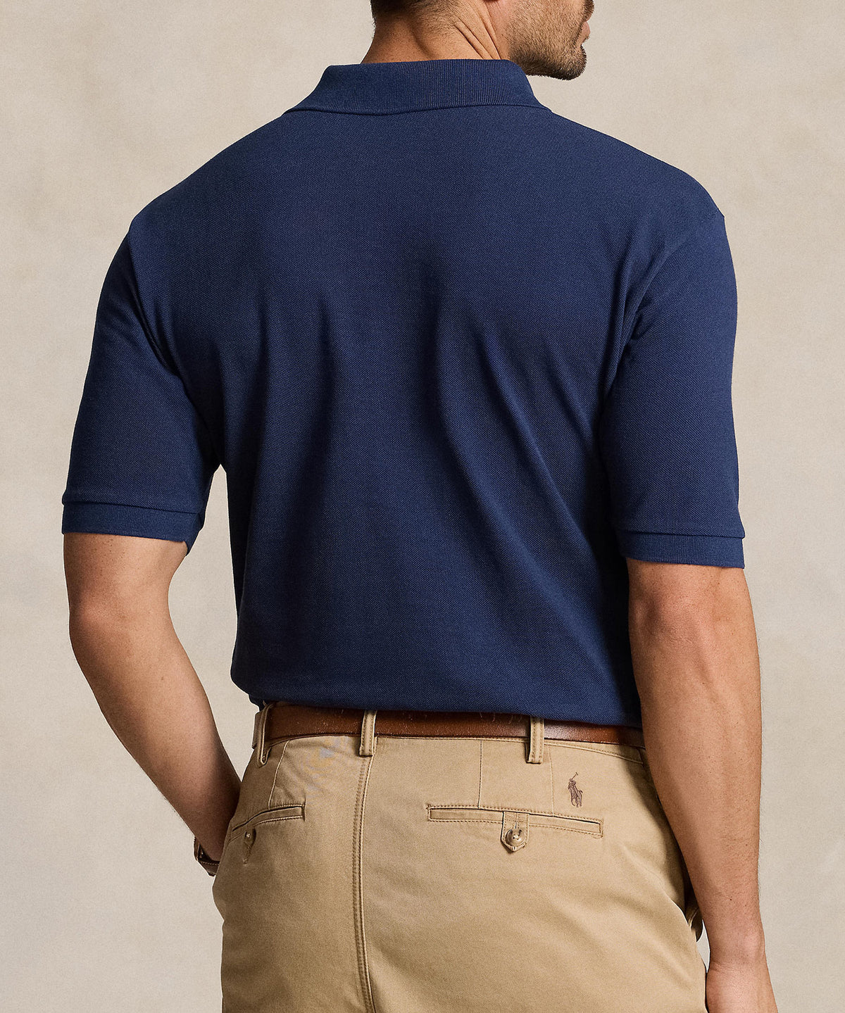 Polo Ralph Lauren Short Sleeve Classic Pique Mesh Polo Shirt, Men's Big & Tall