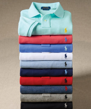 Blue and red deals ralph lauren polo shirt