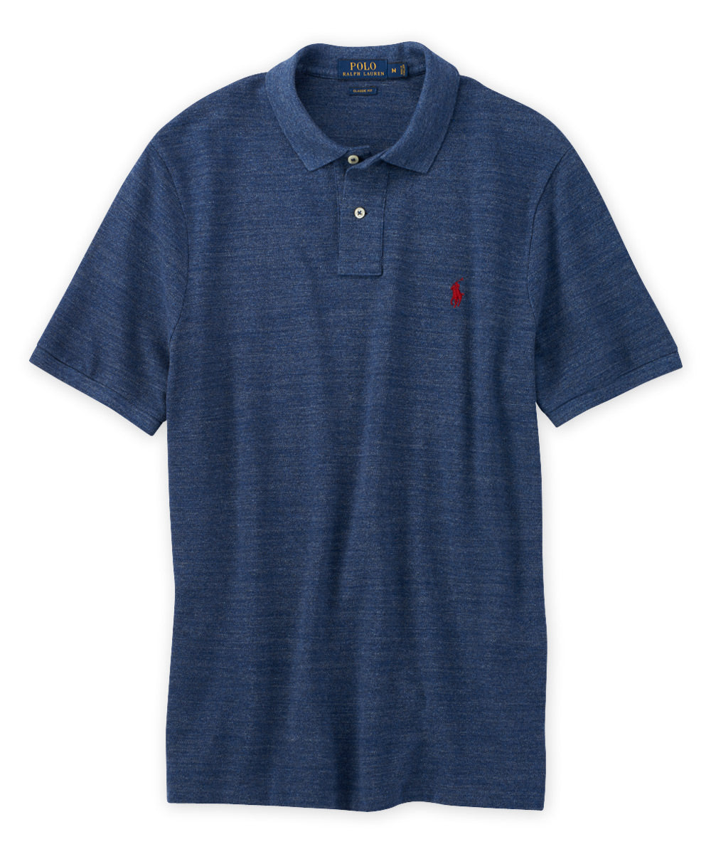 Polo Ralph Lauren classica manica corta in rete piqué, Men's Big & Tall